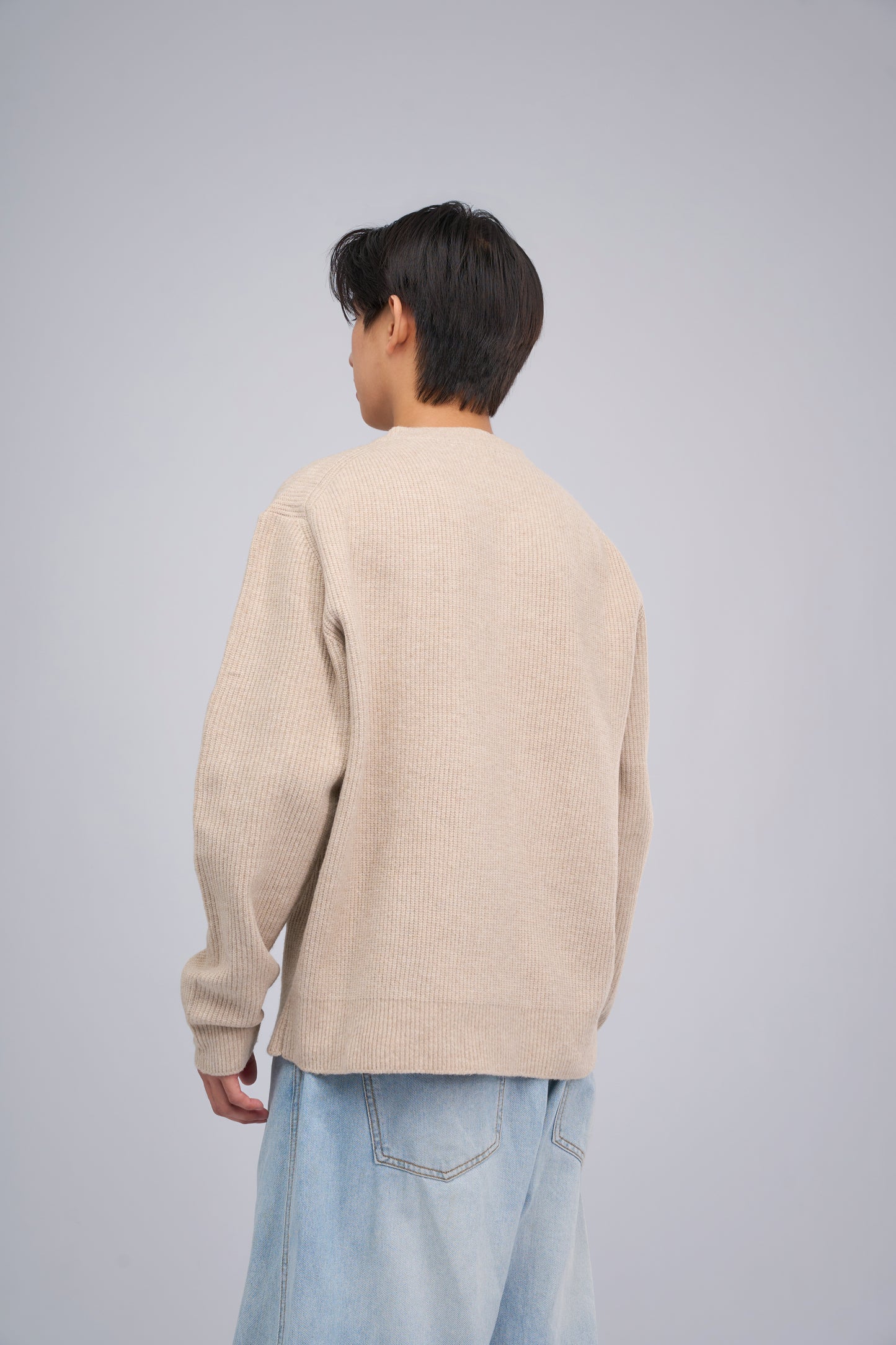 FILLIP J Warm Crew Neck Sweater