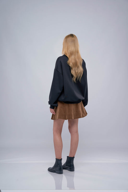 FILLIP J Collared Sweatshirt