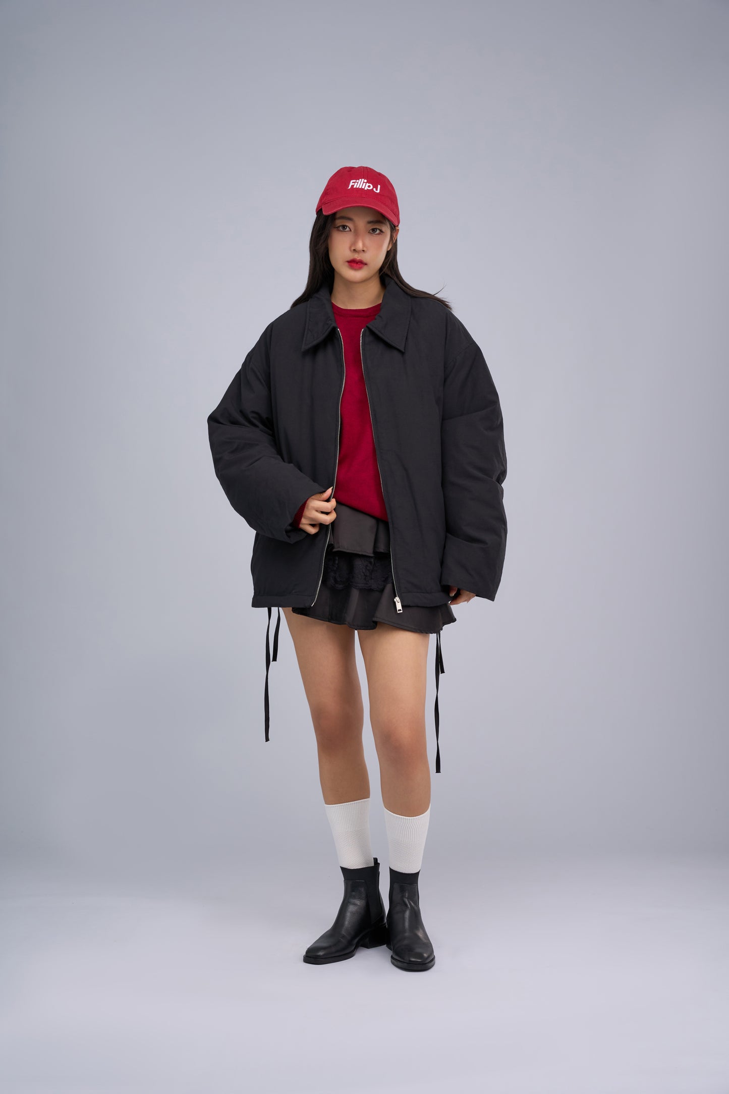 FILLIPJ Puffer Jacket with Double Pocket