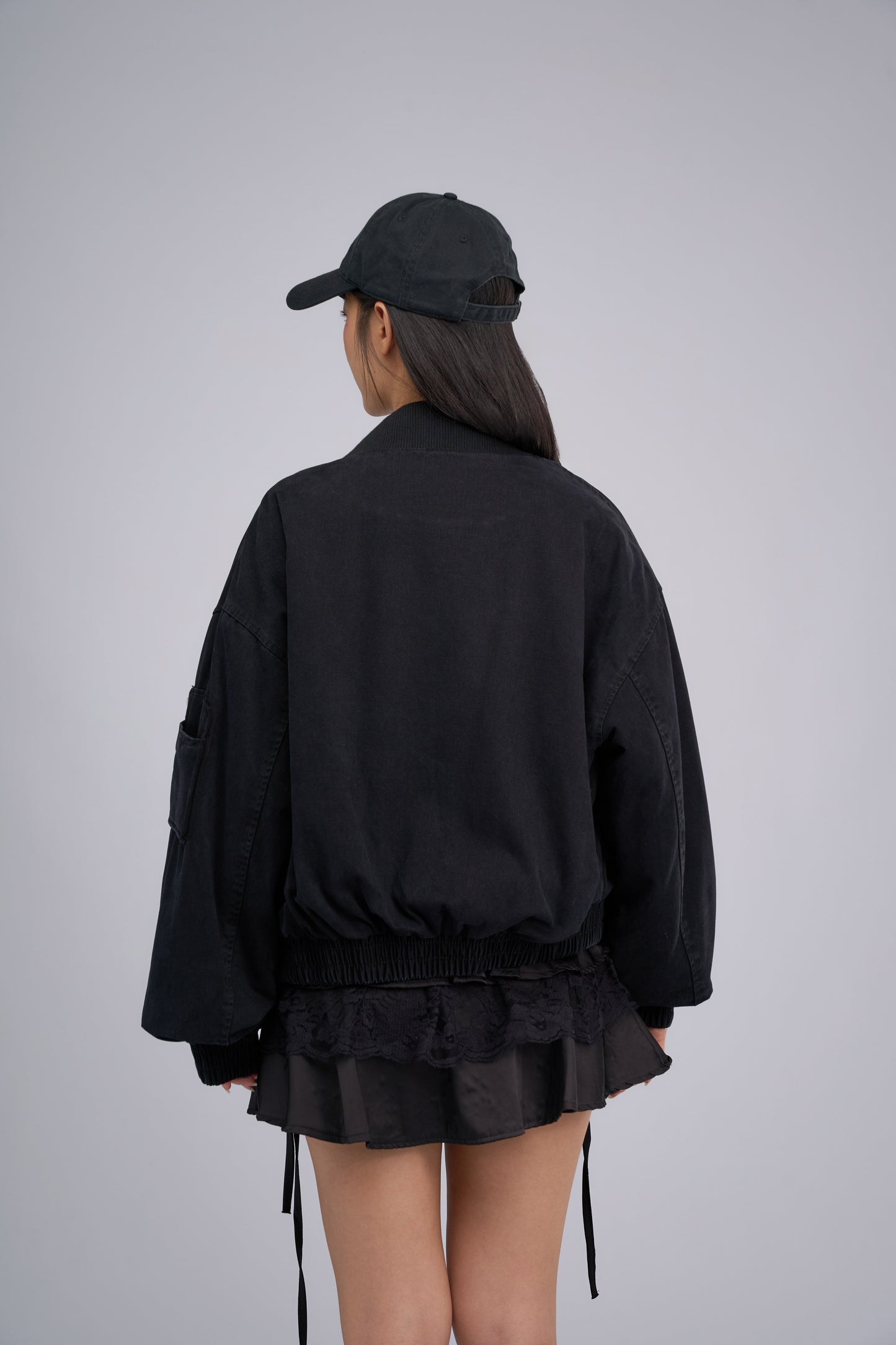 FILLIP J Bomber Jacket with Sleeve Pocket