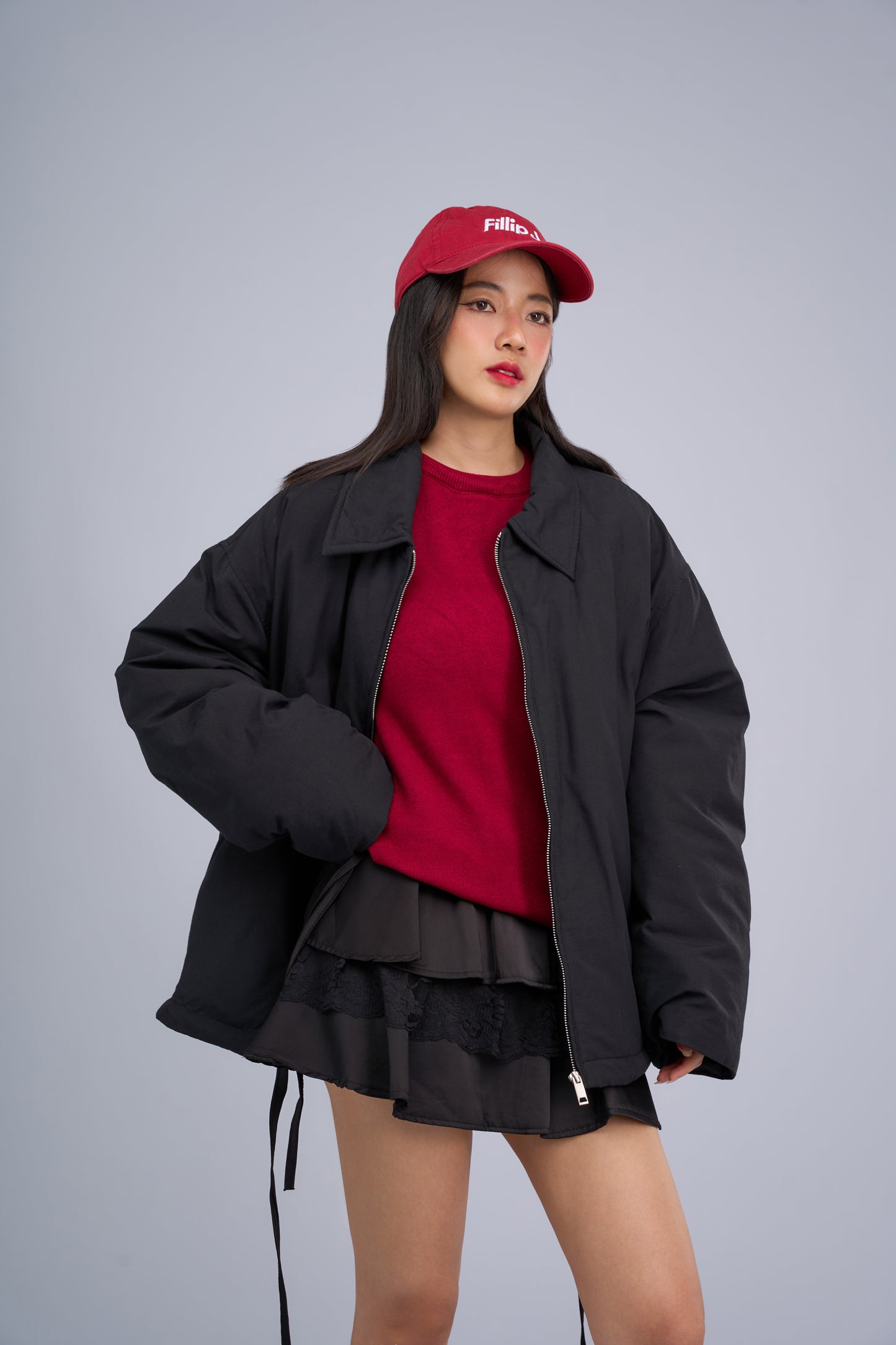 FILLIPJ Puffer Jacket with Double Pocket