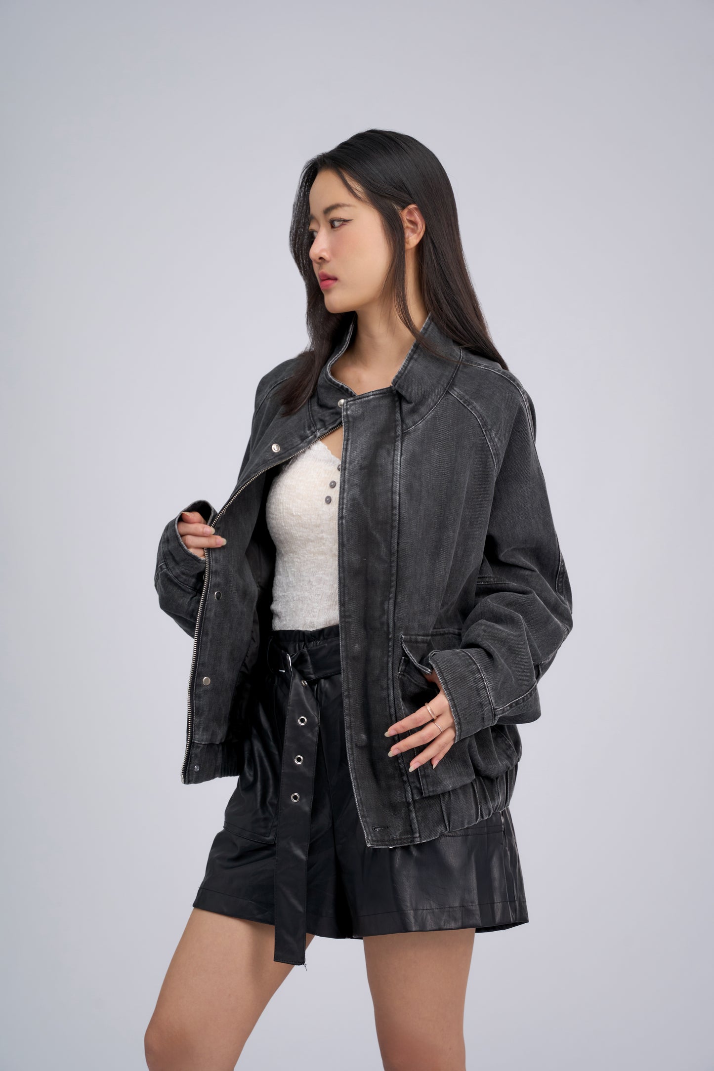 FILLIP J Washed Cotton Jacket