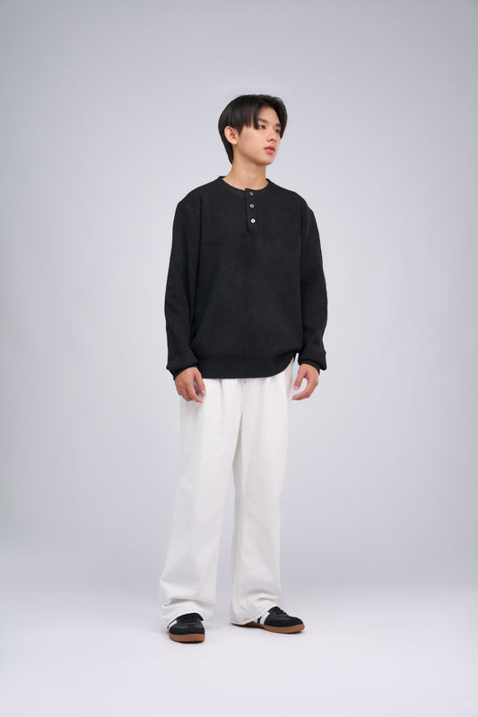 FILLIP J Warm Crew Neck Sweater