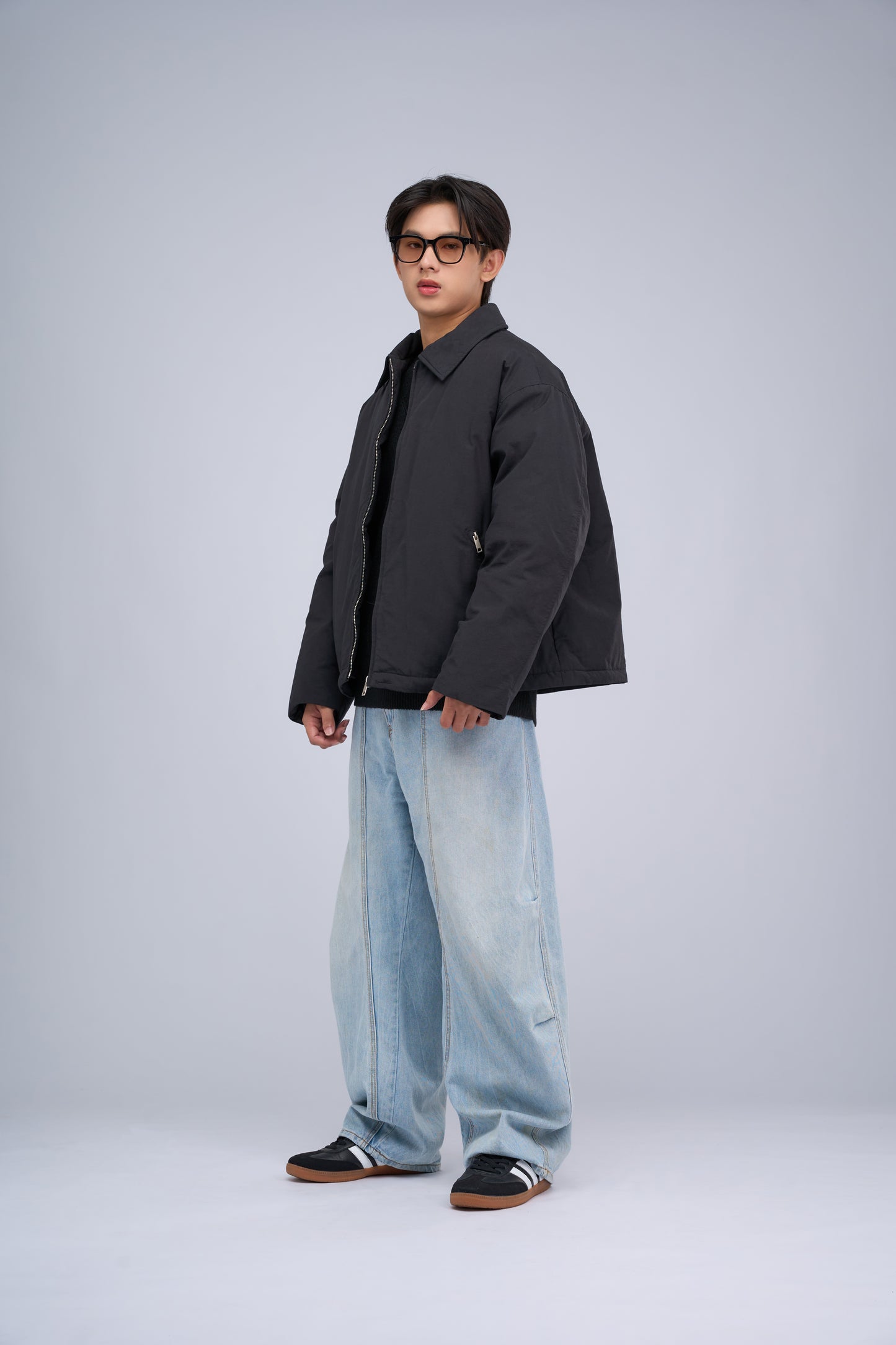 FILLIPJ Puffer Jacket with Double Pocket