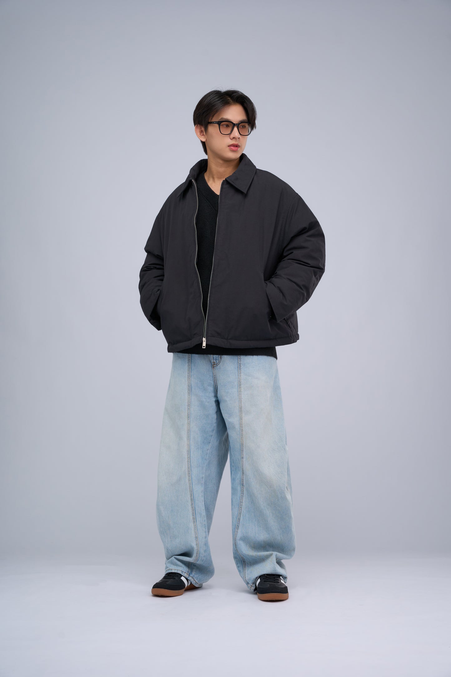 FILLIPJ Puffer Jacket with Double Pocket