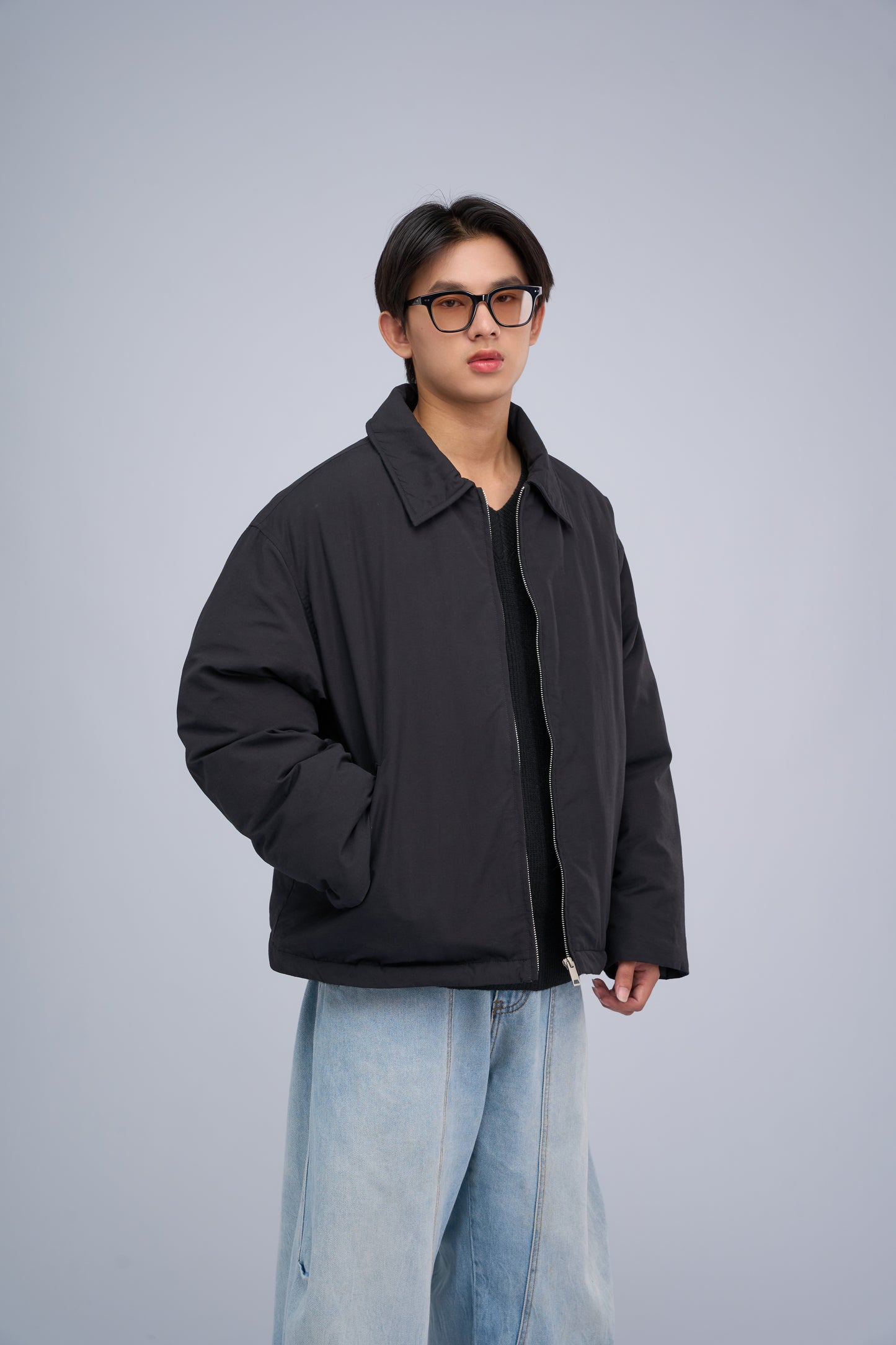 FILLIPJ Puffer Jacket with Double Pocket