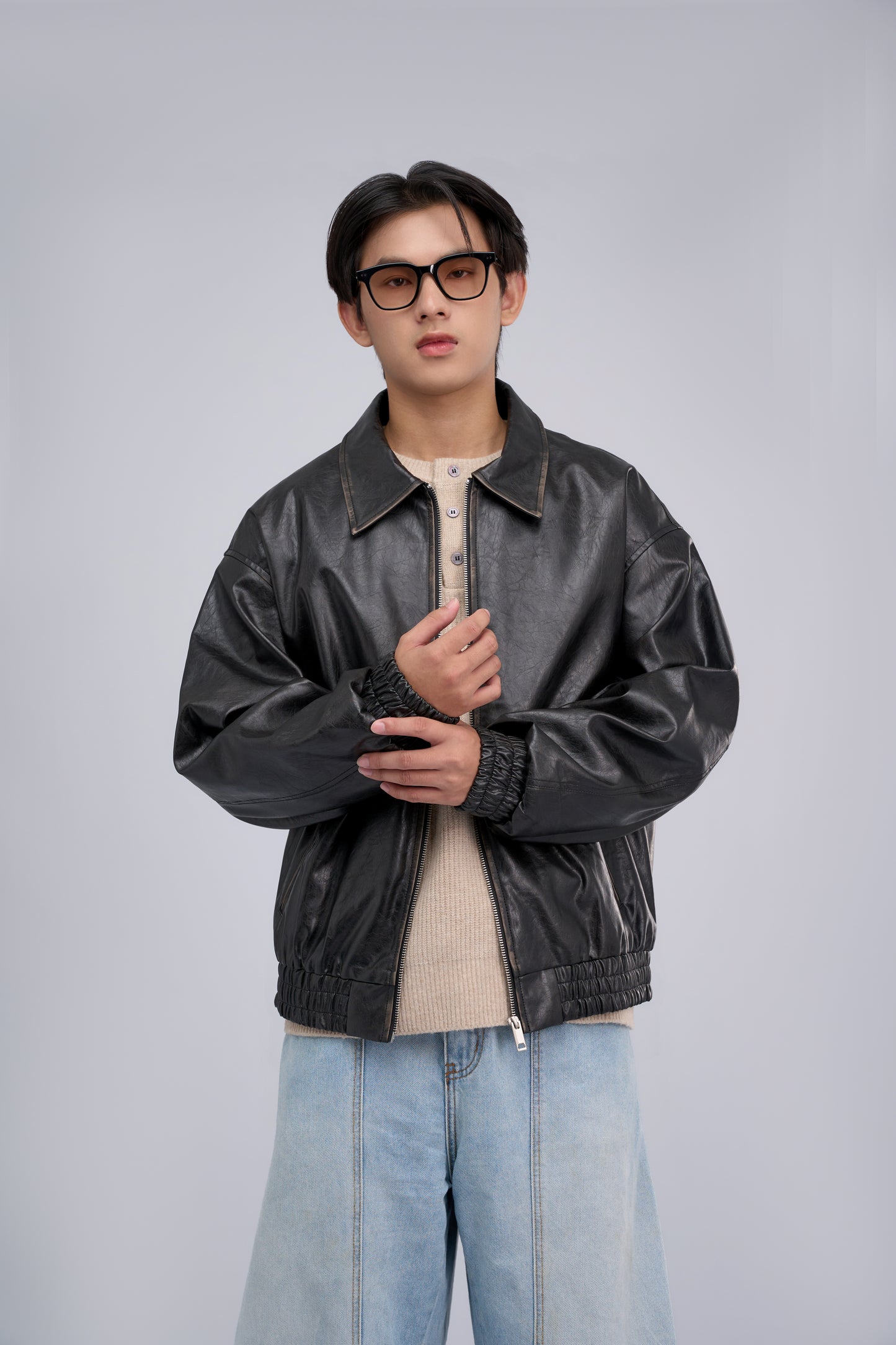FILLIP J Barn Leather jacket