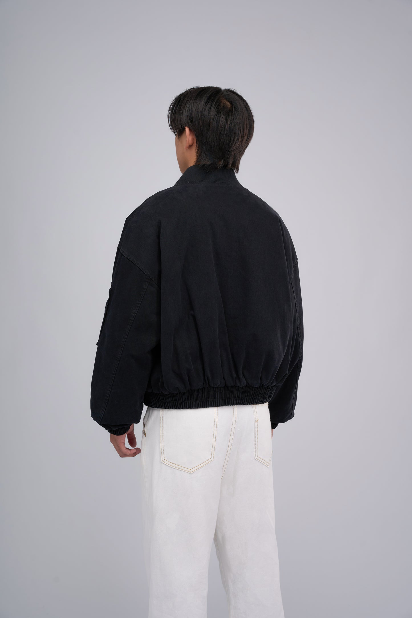 FILLIP J Bomber Jacket with Sleeve Pocket