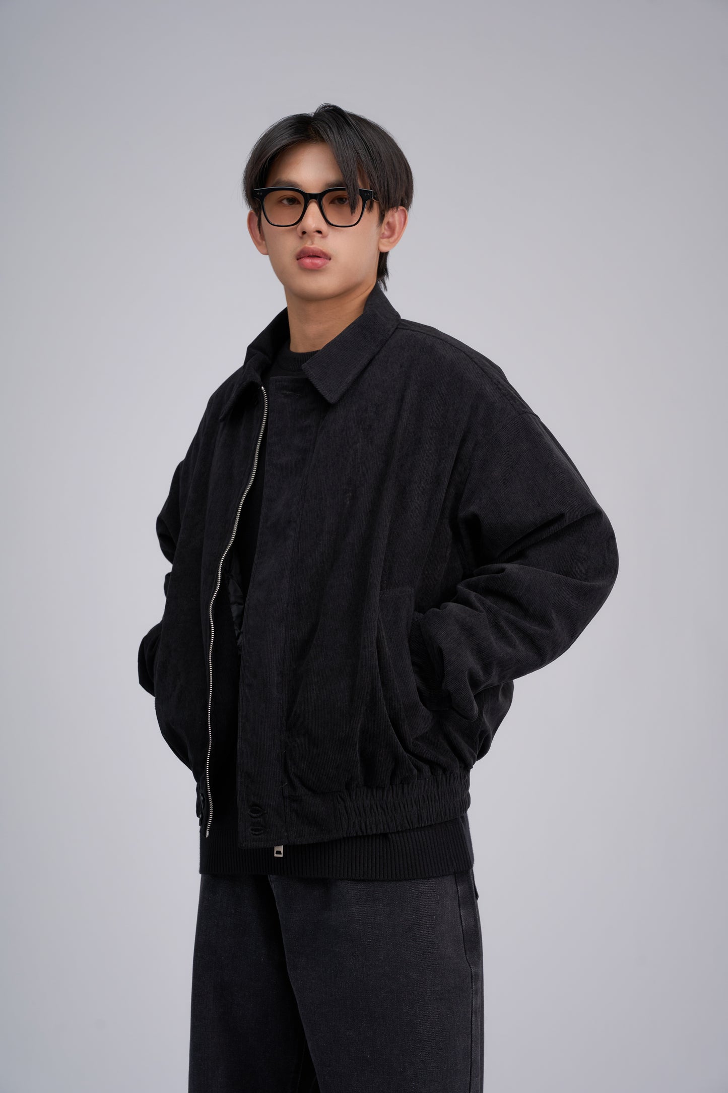 FILLIP J Corduroy Jacket Collar