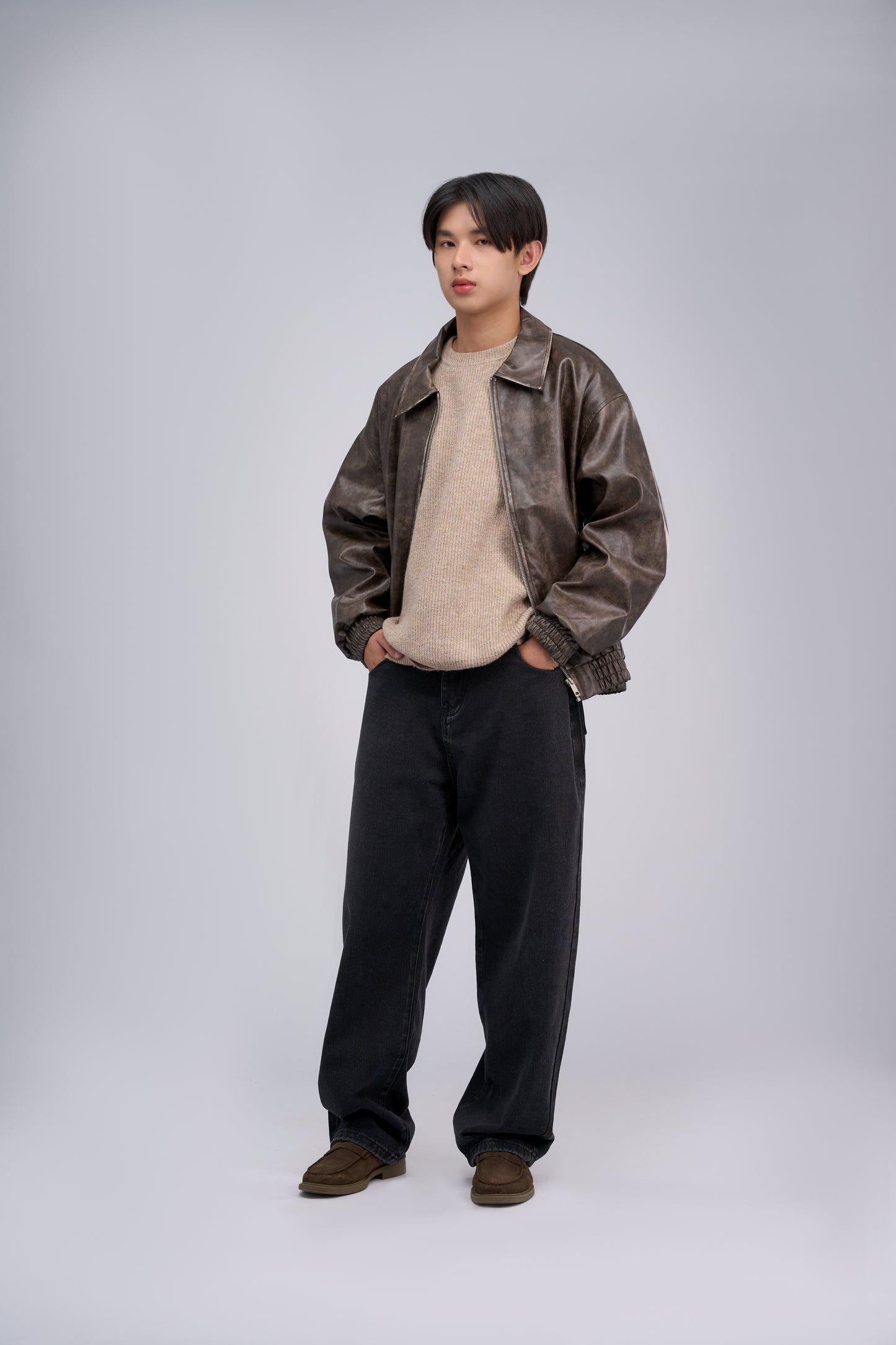 FILLIP J Barn Leather jacket
