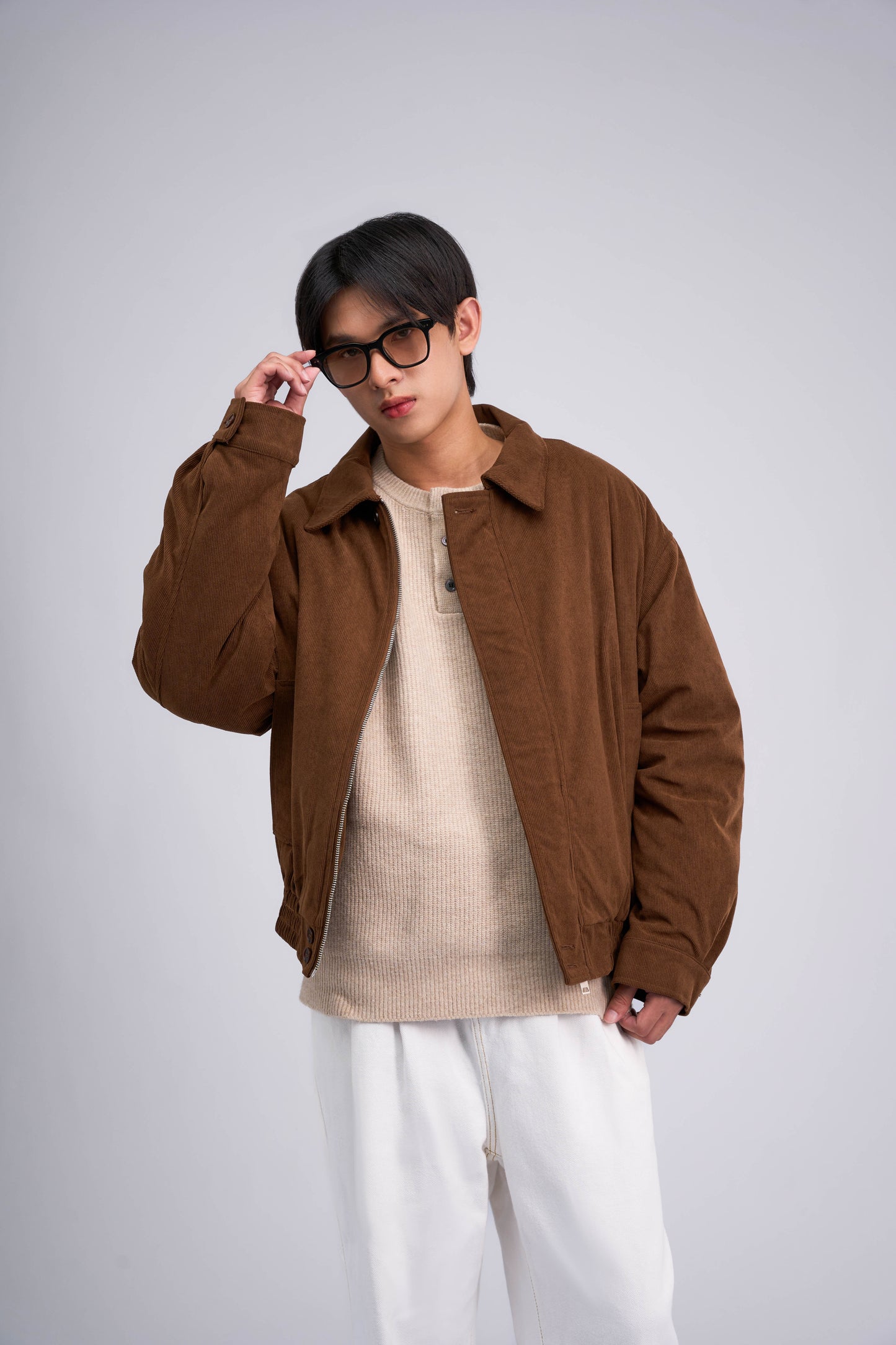 FILLIP J Corduroy Jacket Collar