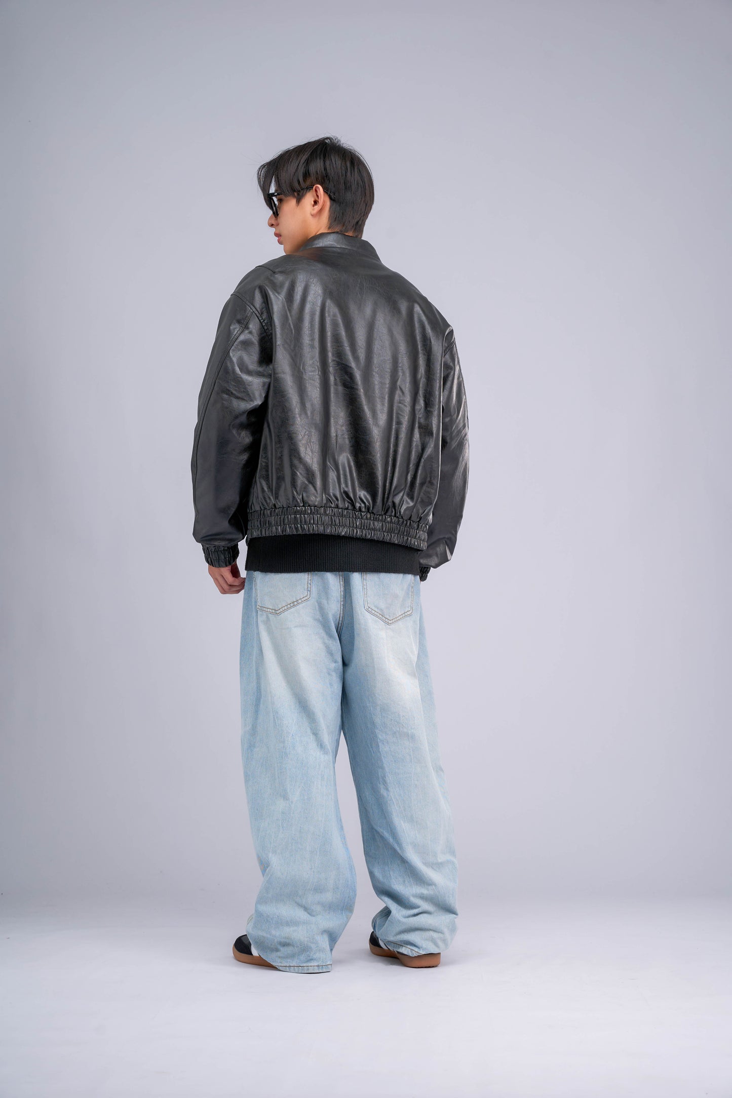 FILLIP J Leather Jacket Bomber