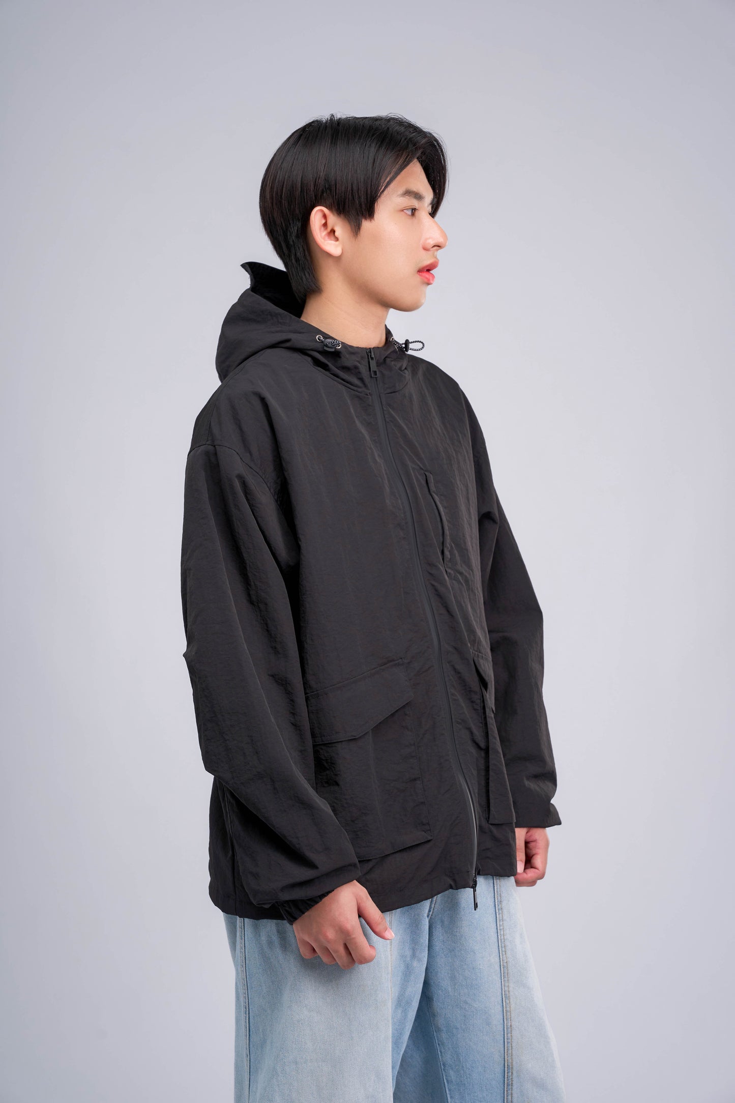 FILLIR J Waterproof Jacket, Unisex Hooded Outdoor jacket
