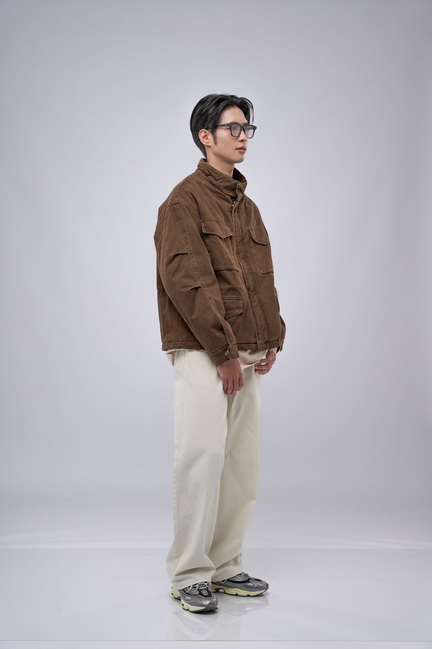 FILLIP J Cotton Cargo Jacket