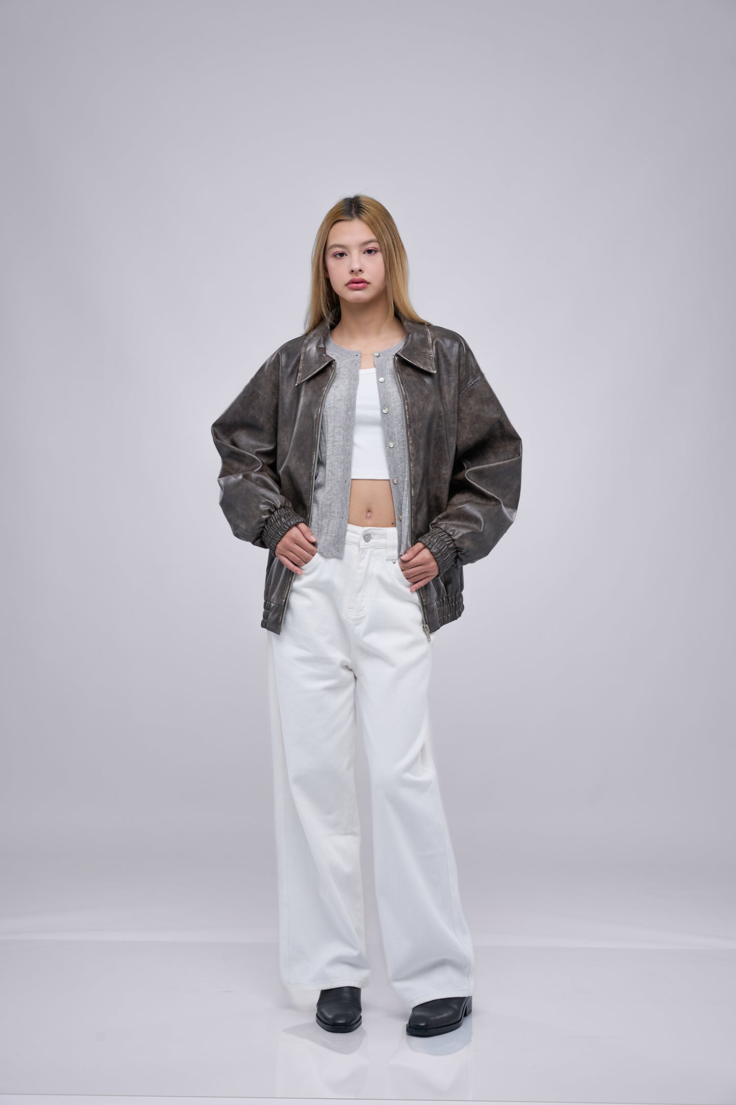 FILLIP J Barn Leather jacket