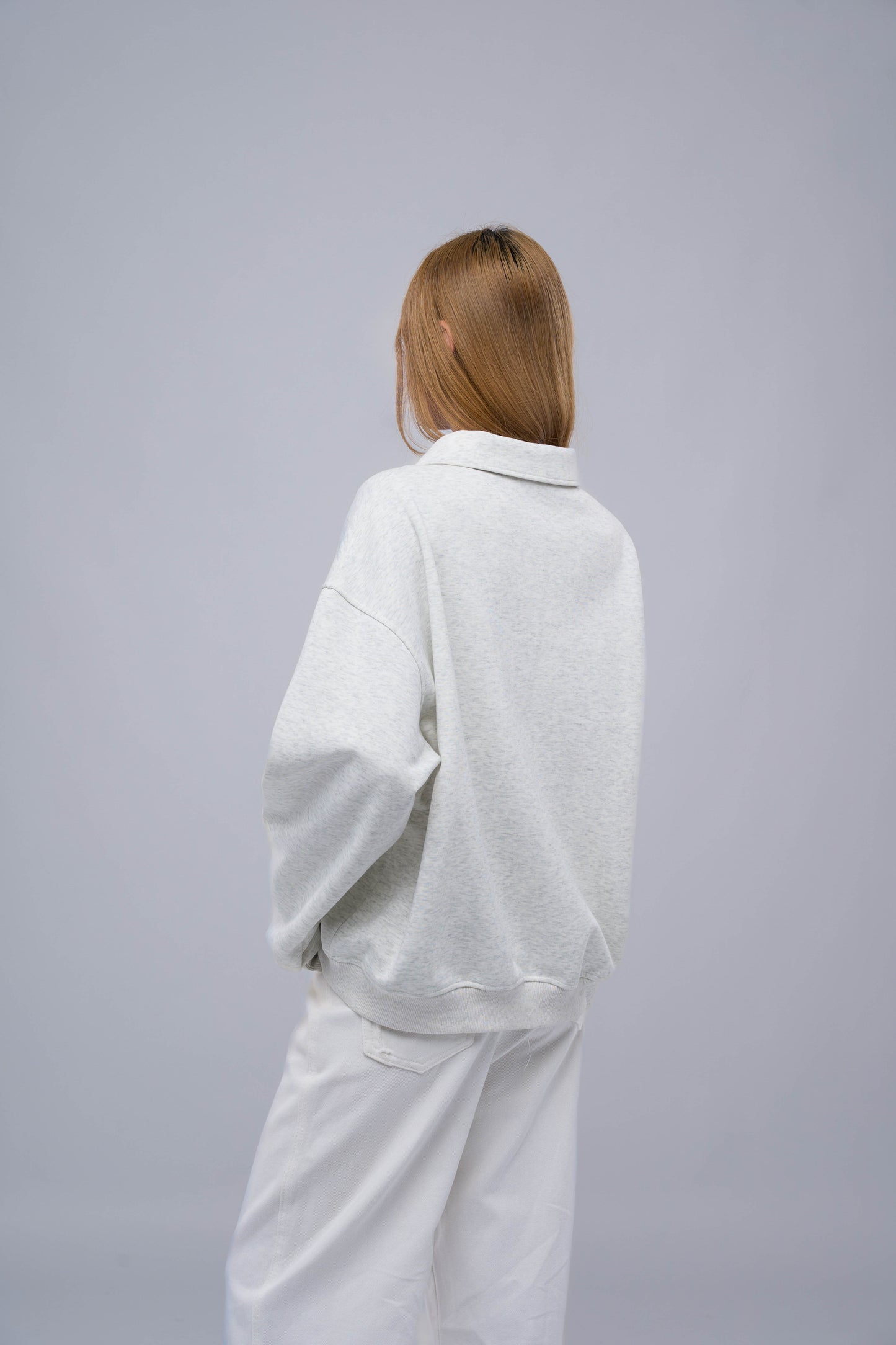 FILLIP J Collared Sweatshirt