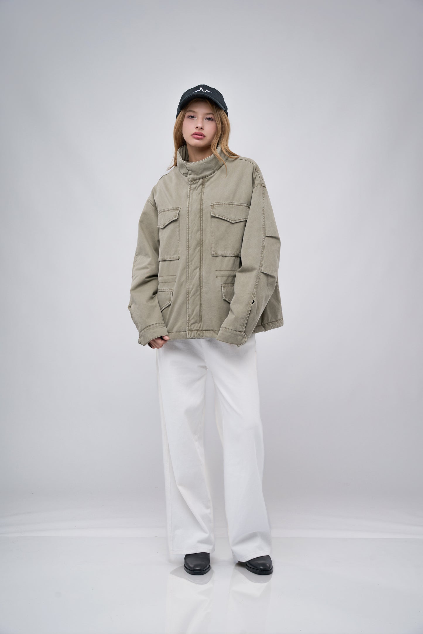 FILLIP J Cotton Cargo Jacket