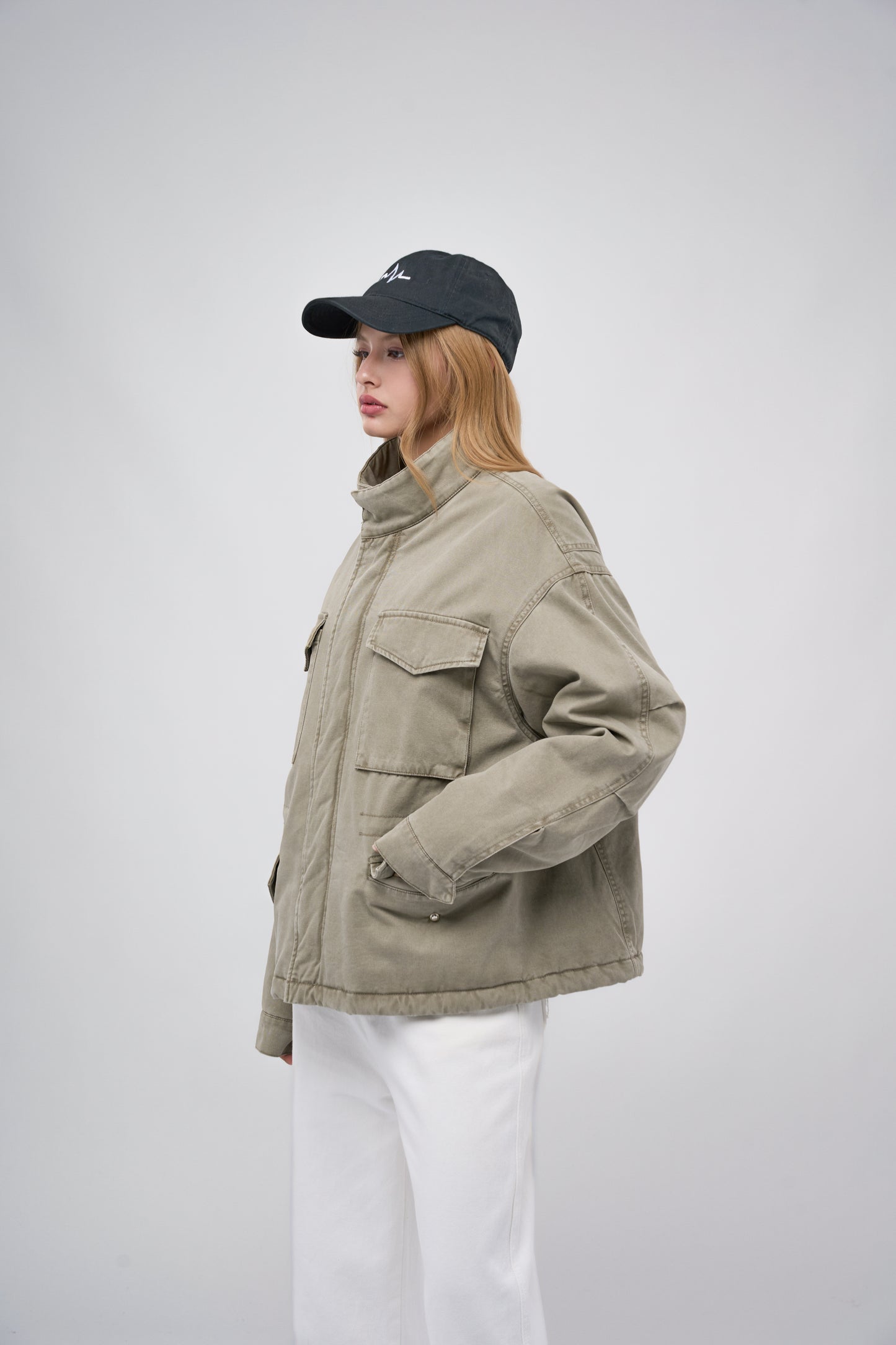 FILLIP J Cotton Cargo Jacket