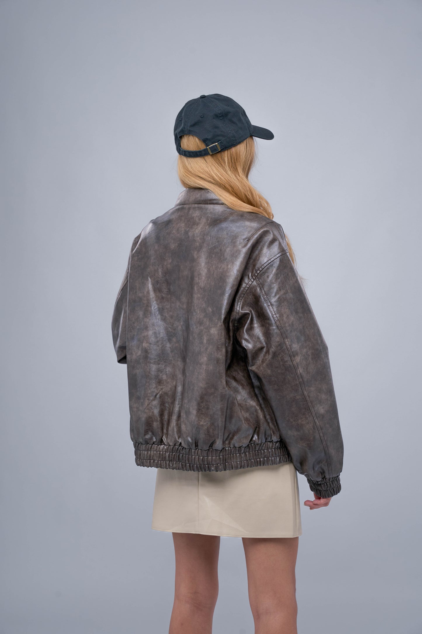 FILLIP J Leather Jacket Bomber