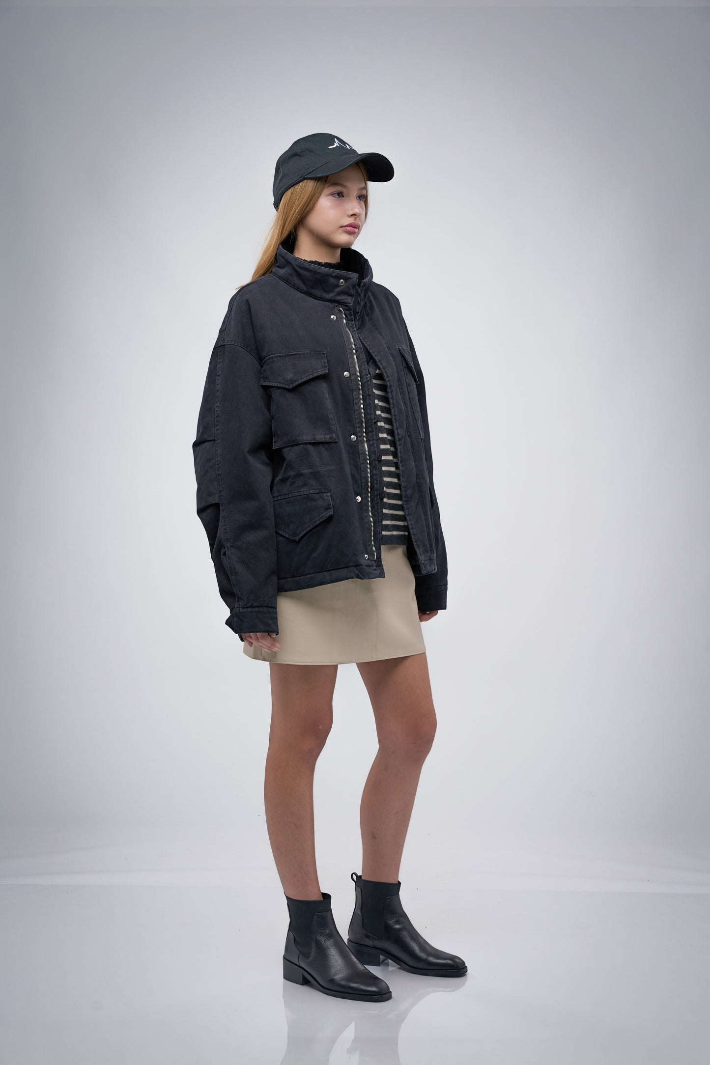 FILLIP J Cotton Cargo Jacket