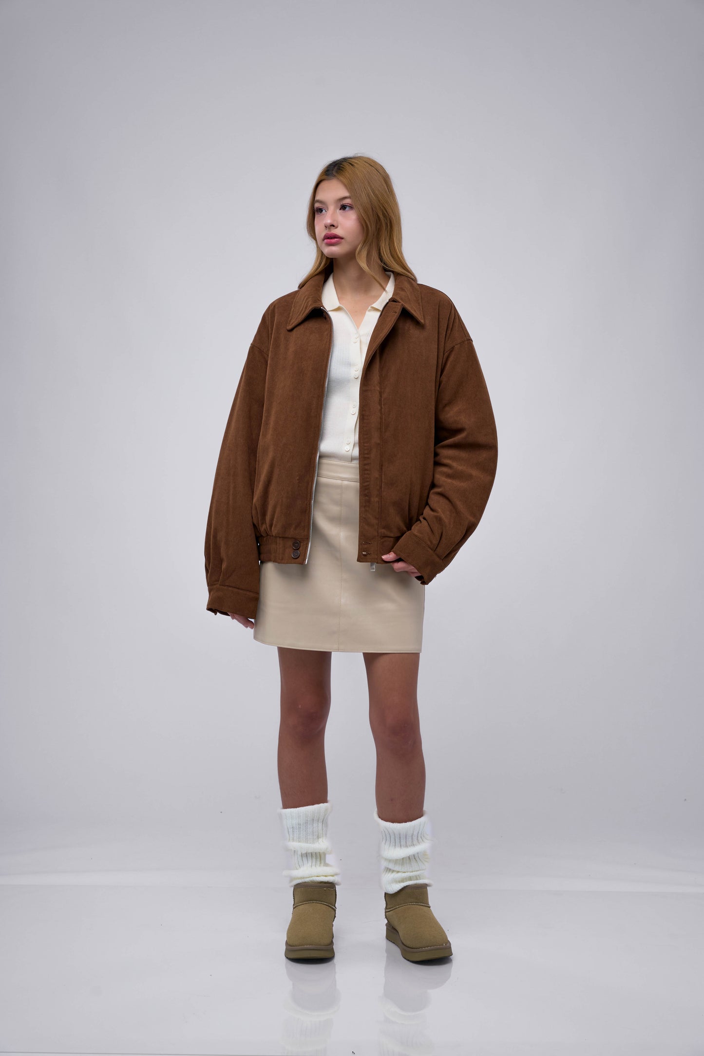 FILLIP J Corduroy Jacket Collar