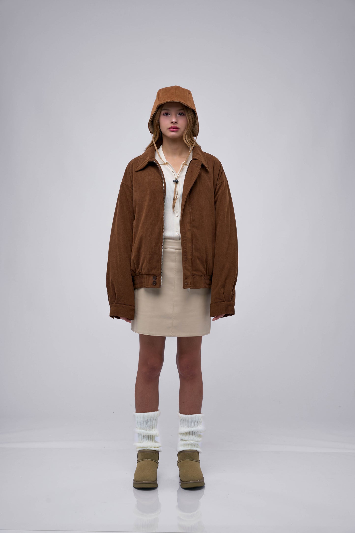 FILLIP J Corduroy Jacket Collar