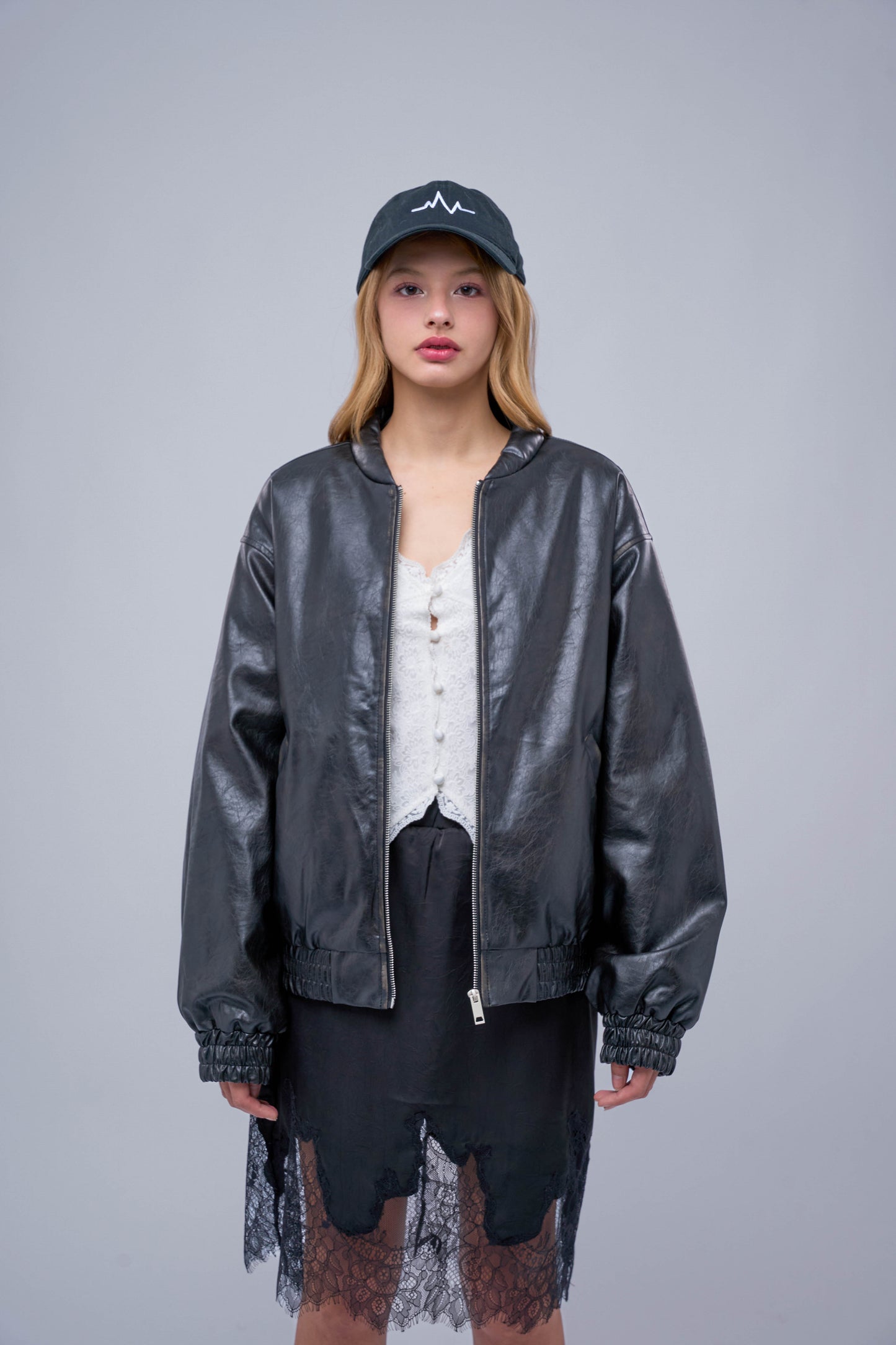 FILLIP J Leather Jacket Bomber