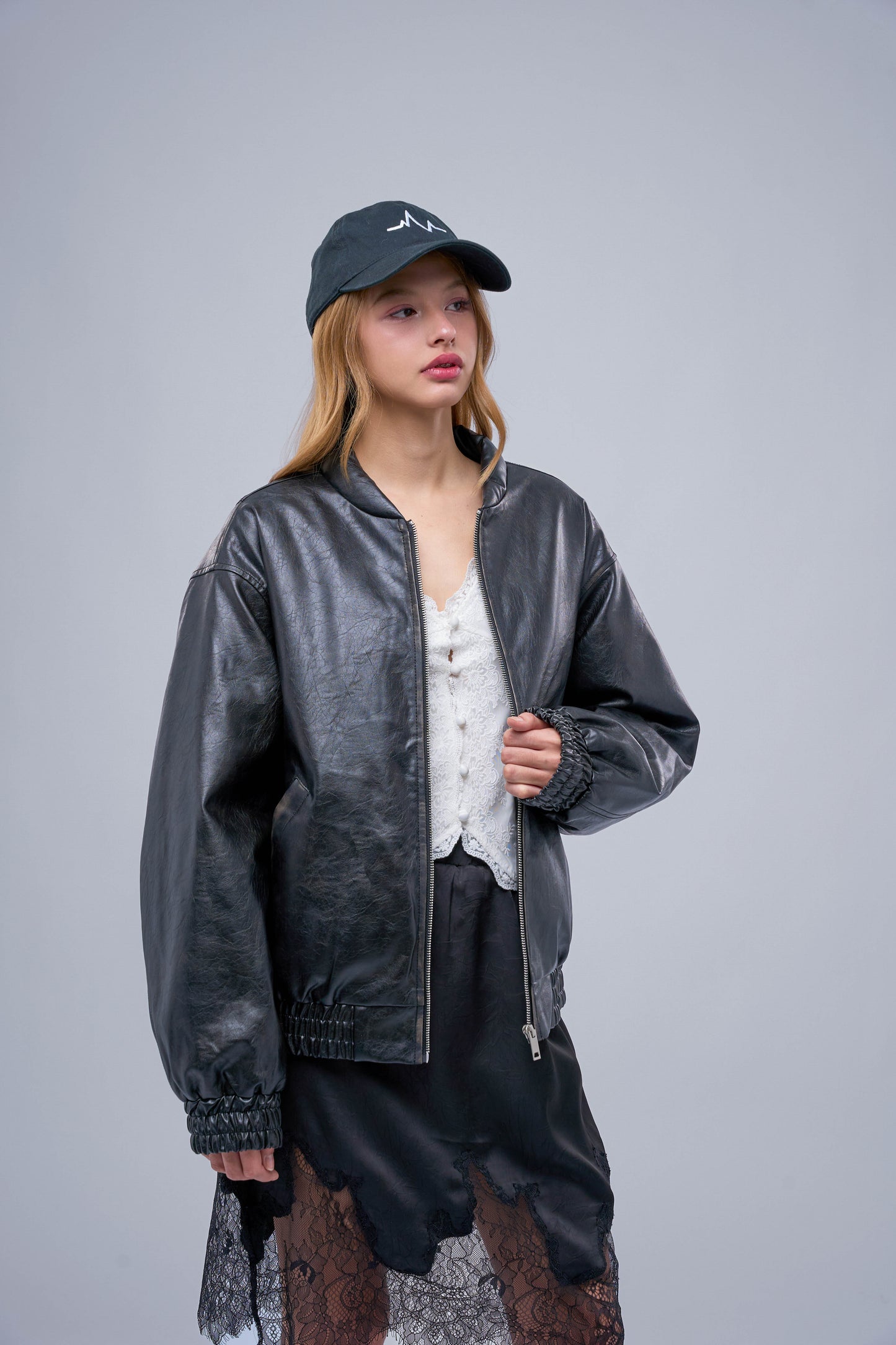FILLIP J Leather Jacket Bomber