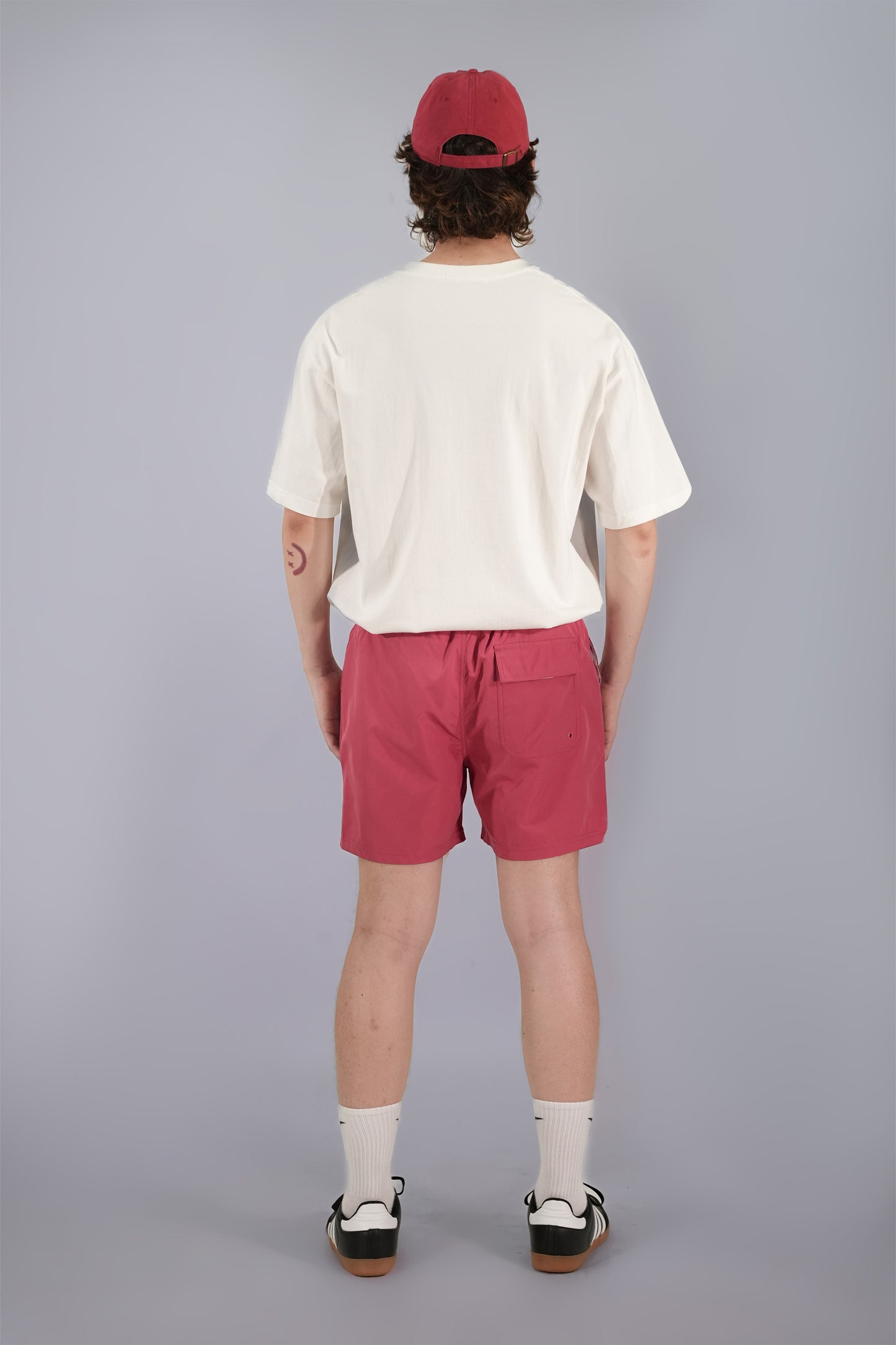 FILLIPJ Loose Fit Polyester Shorts