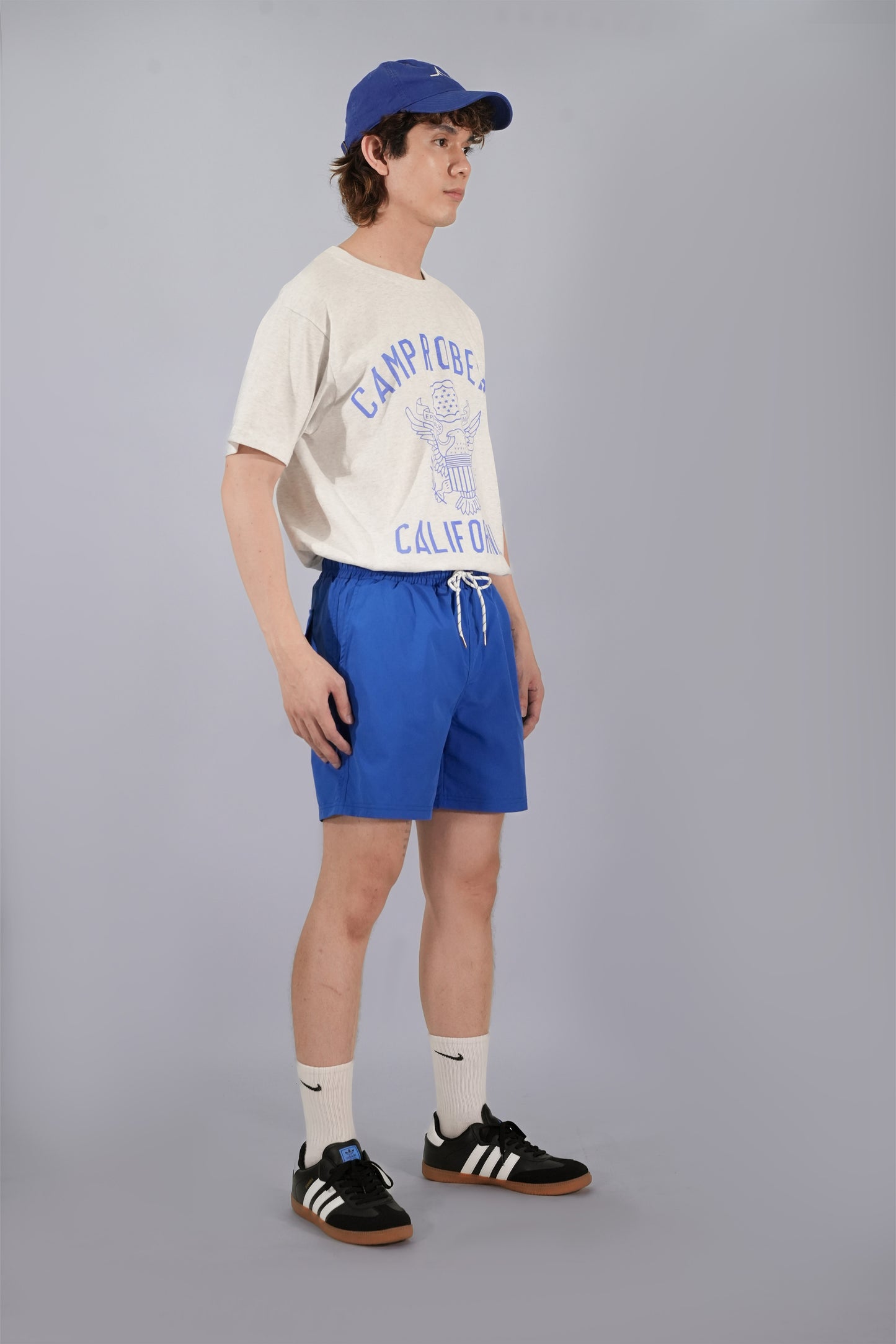 FILLIPJ Loose Fit Polyester Shorts