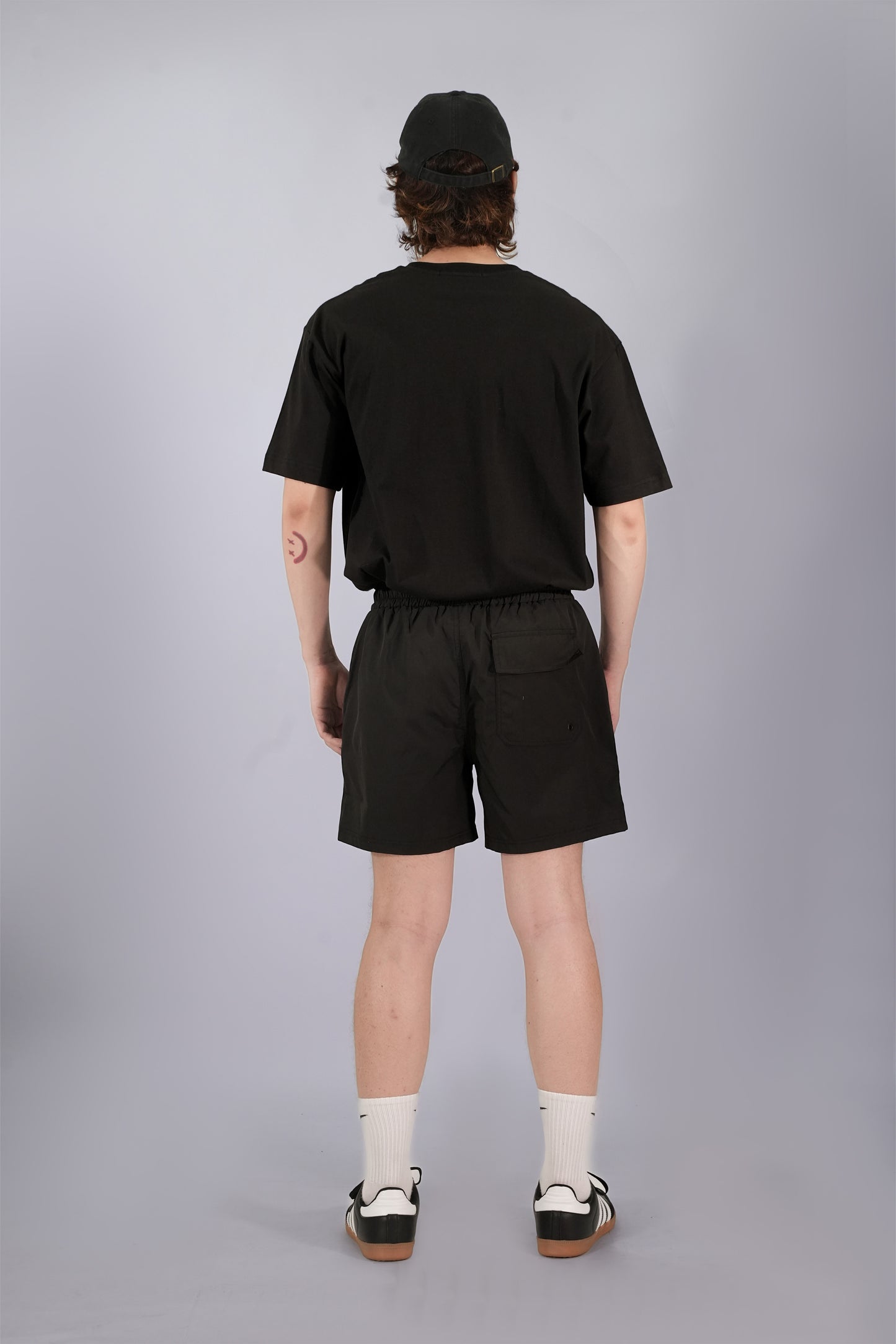 FILLIPJ Loose Fit Polyester Shorts